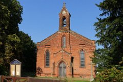 Loves Green (Highwood) - St Pauls  St Paul's was built in 1840-42 by Steven Webb of Moulsham, originlally as a chapel of ease for Writtle. It was formally separated fron the main parish in 1875. The east end was remodelled in 1890-1. : Church, Essex, Loves, Green, Highwood, St Pauls
