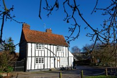 Raynham House, Chappel  Dated 1600, but with mid 14th century wing. : Chappel, Essex, Raynham, House