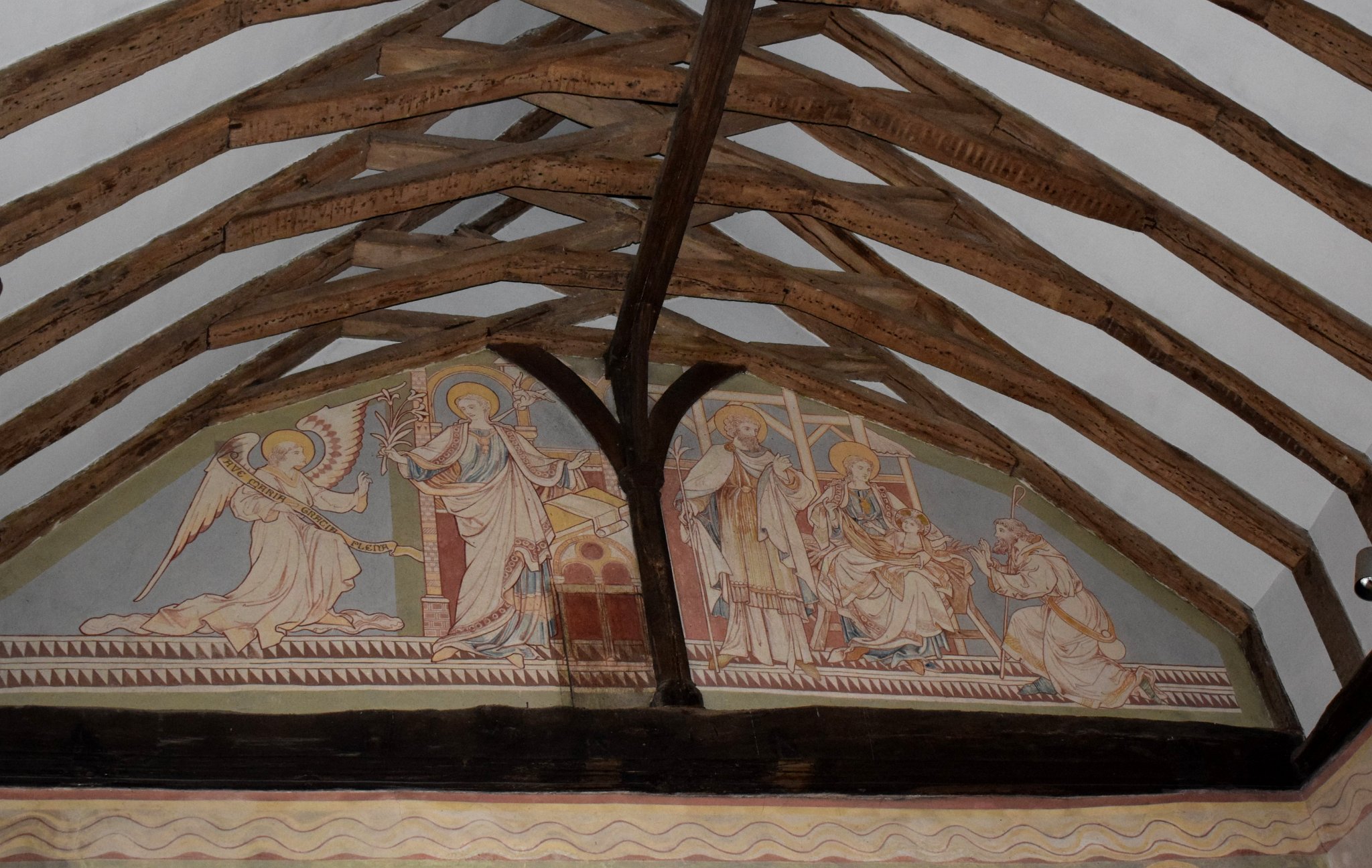 Copford - St Michael and All Angels - East End of Roof